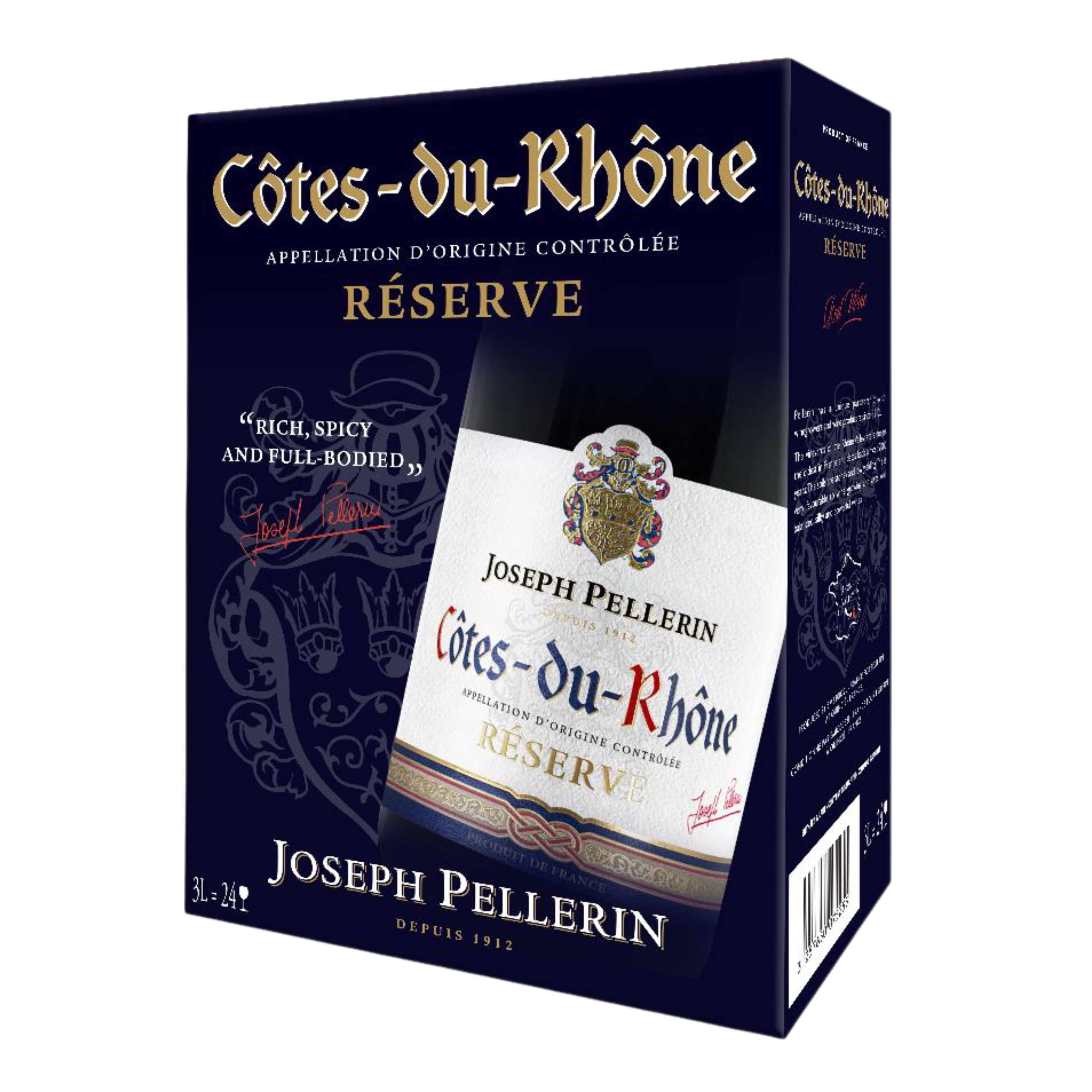 Joseph Pellerin Côtes du Rhône Réserve AOC 3L