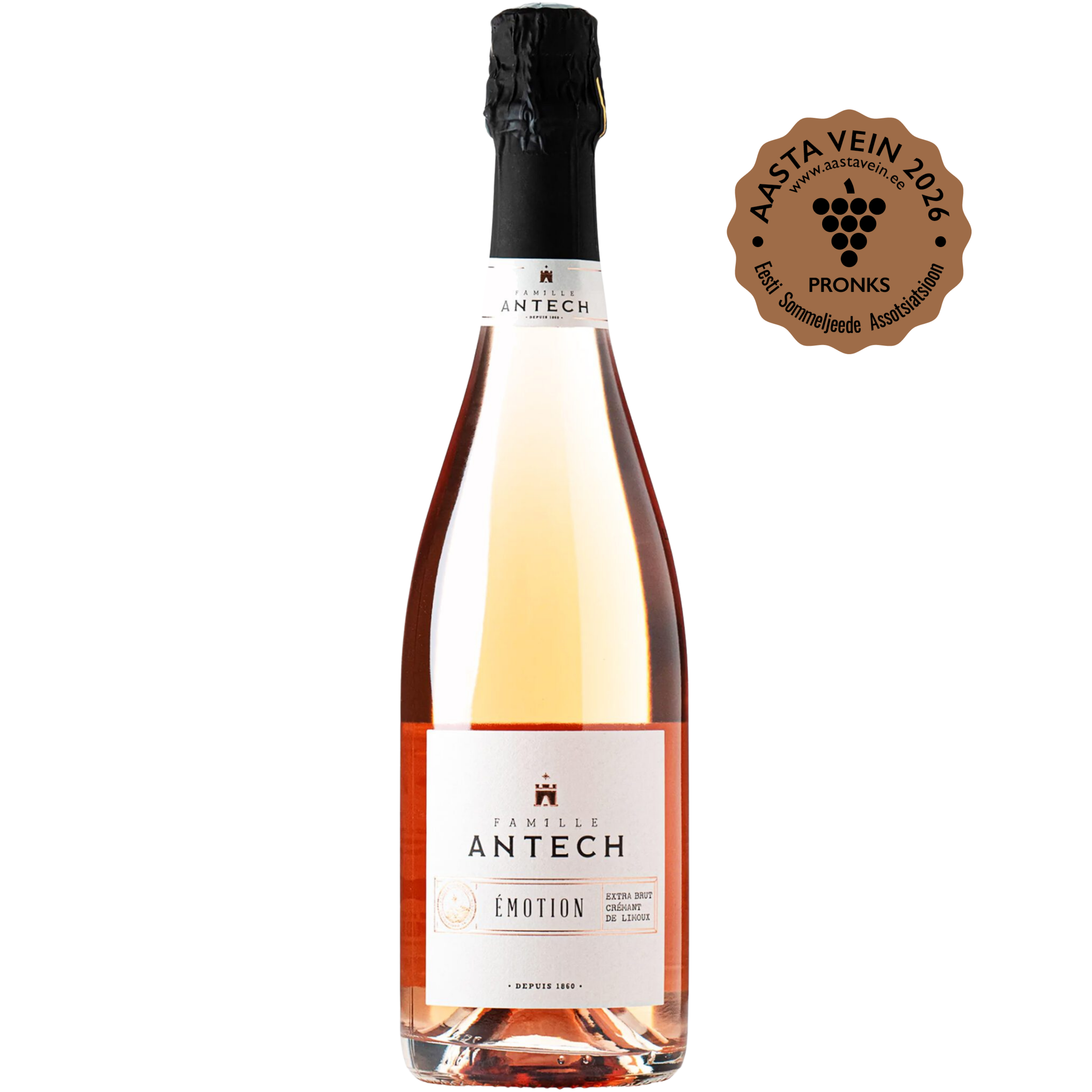 Cuvee Emotion Antech Cremant de Limoux Rose