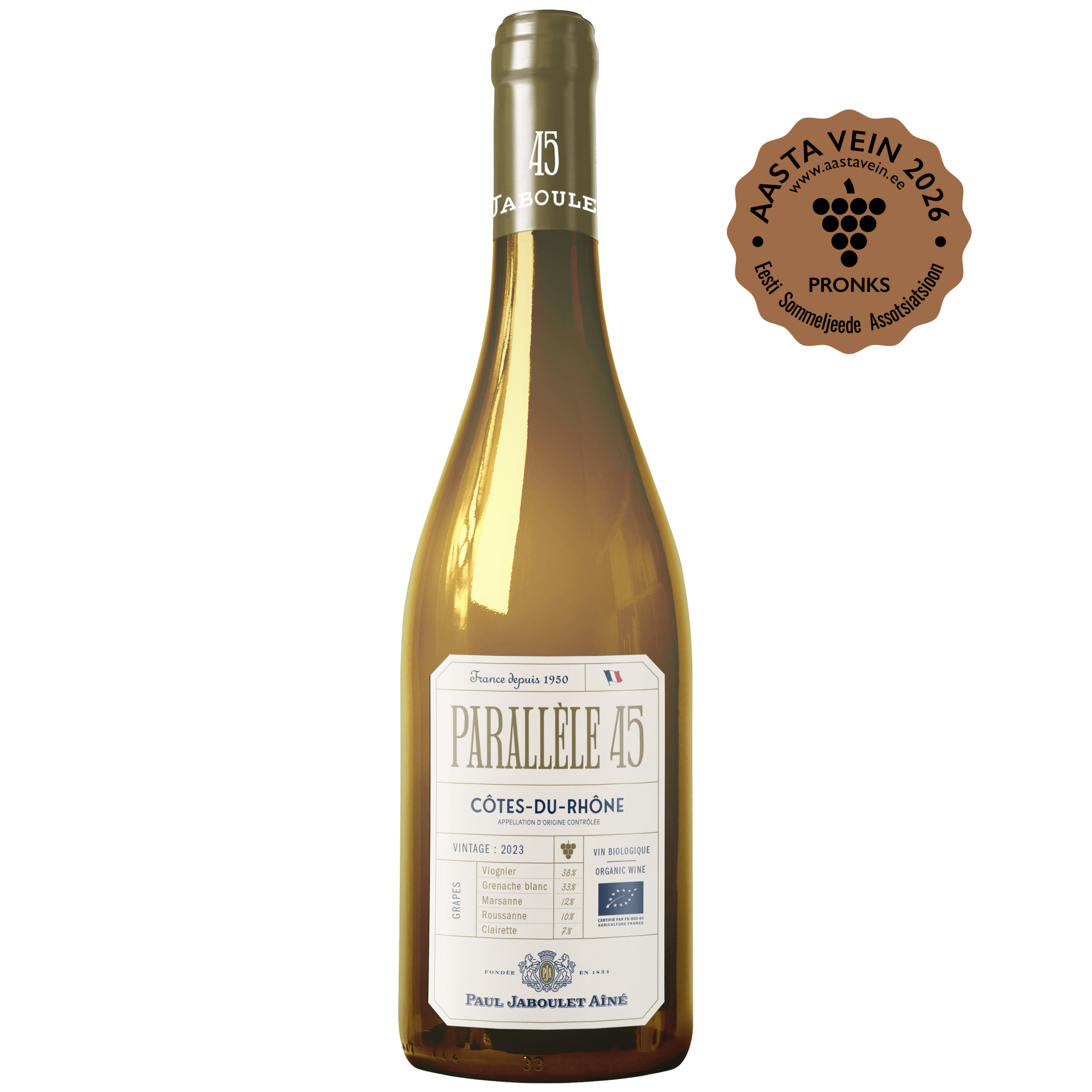 Parallèle 45 Blanc