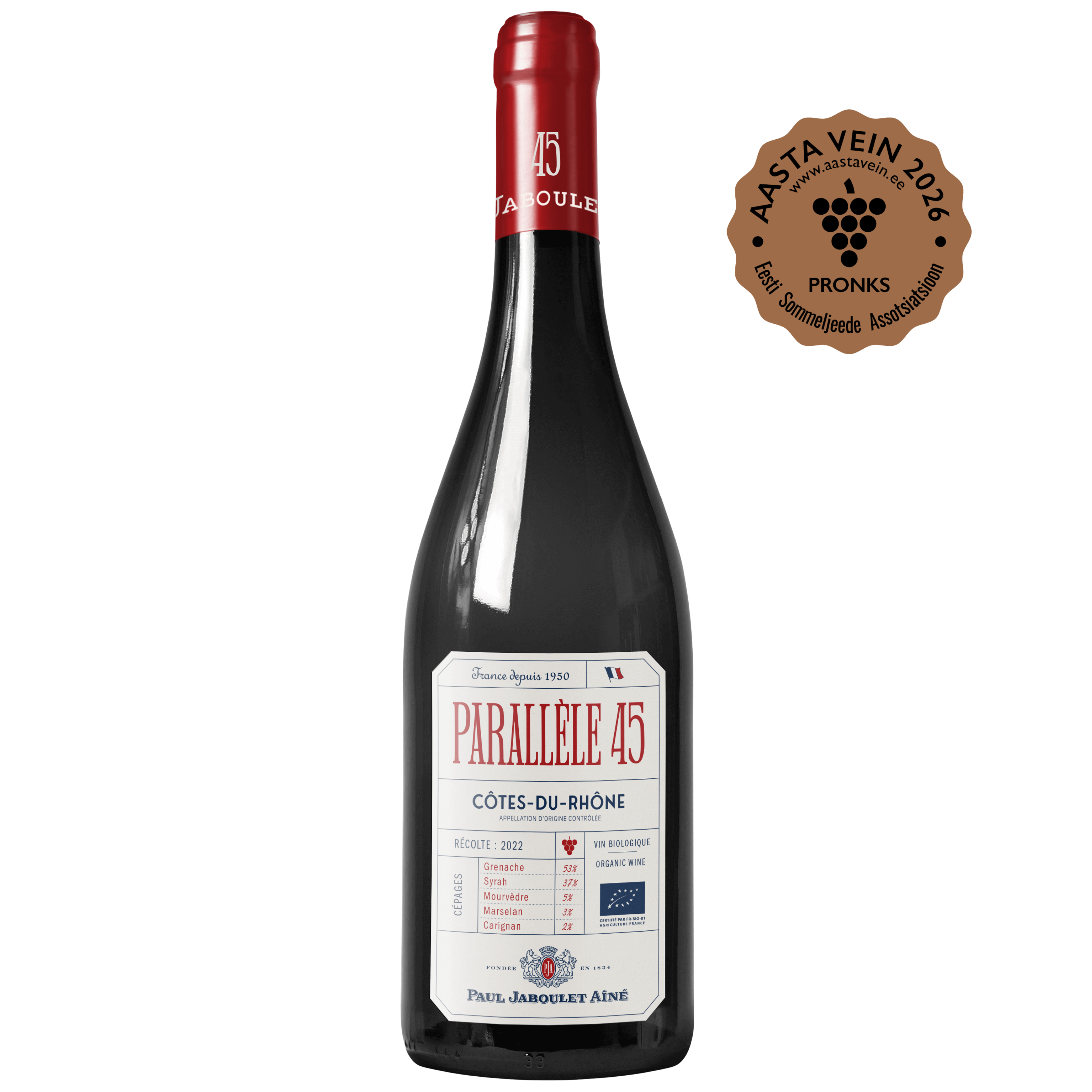 Parallèle 45 Rouge