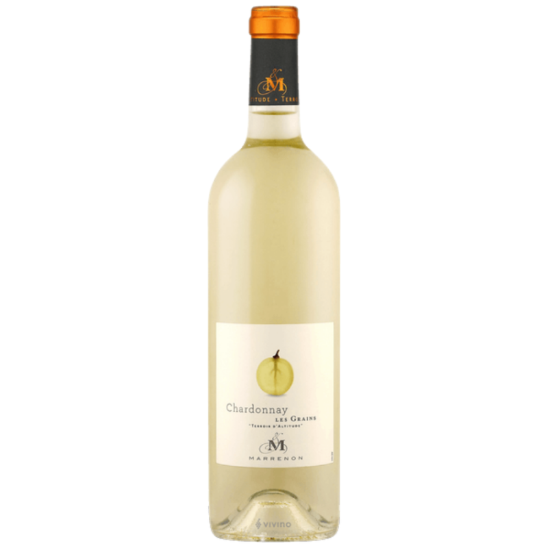 Marrenon Chardonnay Les Grains IGP Mediterranee .png