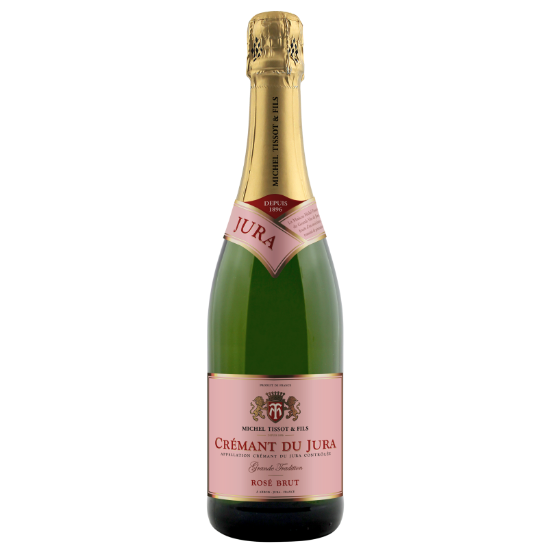 Michel Tissot & Fils Cremant du Jura Rose Brut.png
