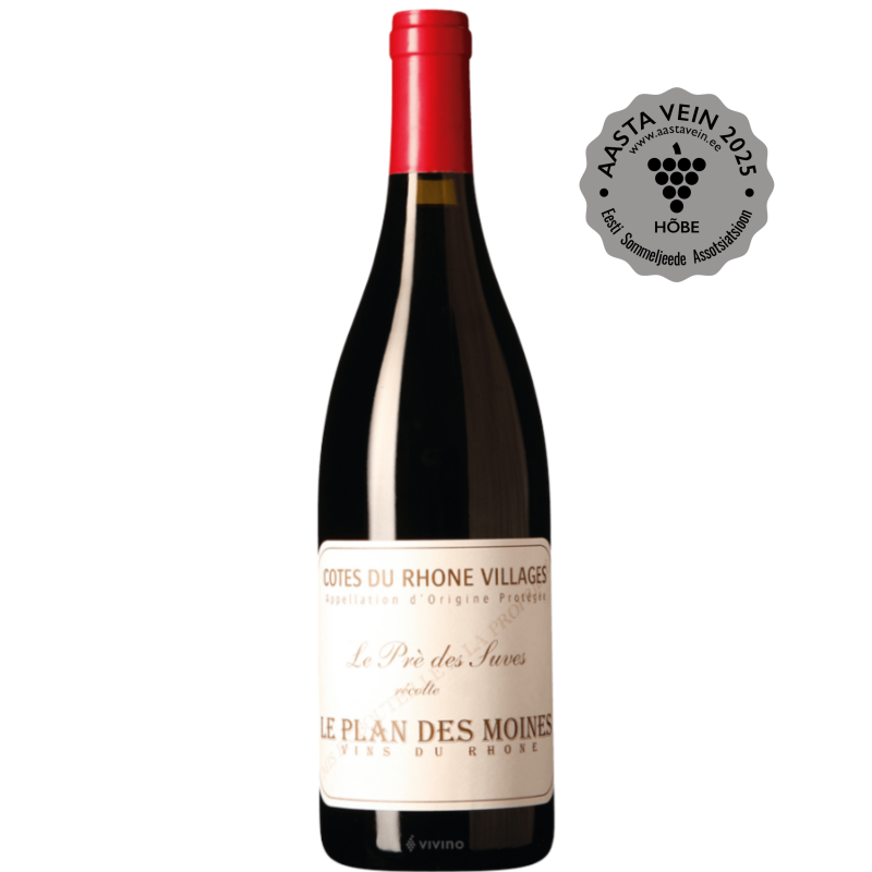 Cotes du Rhone Villages Le Pre des Suves hõbemedal.png
